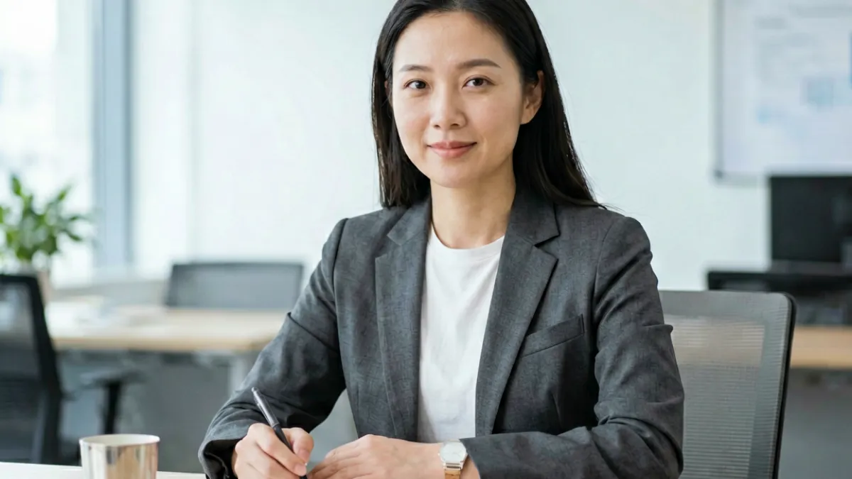 两个人分别处于卡点困境和持续行动中，对比展示成长视频对不同状态观众的实际影响差异